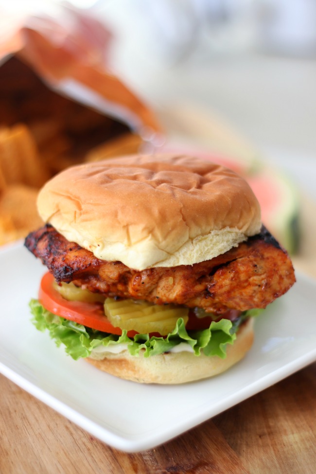 Grilled Mesquite Chicken Sandwich