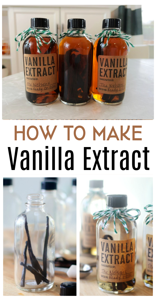 bottles of vanilla extract