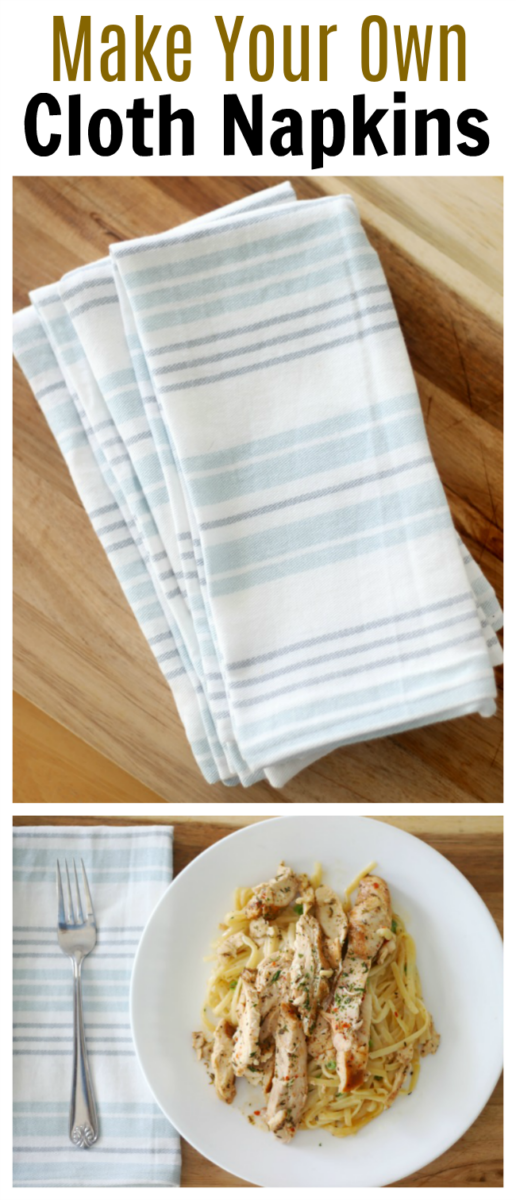 Homemade Cloth Napkins: An Easy Step-by-Step Tutorial