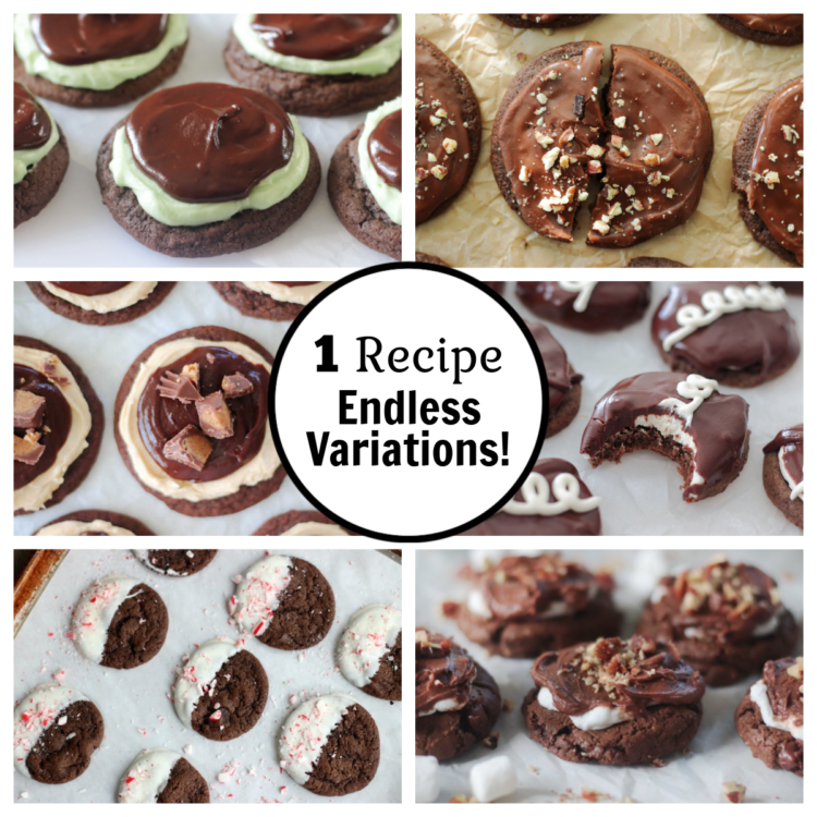best chocolate cookie recipes collage