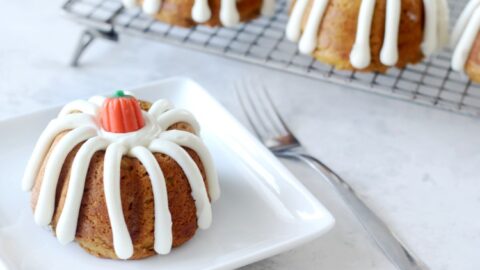 EASY Mini Carrot Bundt Cakes Recipe (Video) - Gluesticks Blog