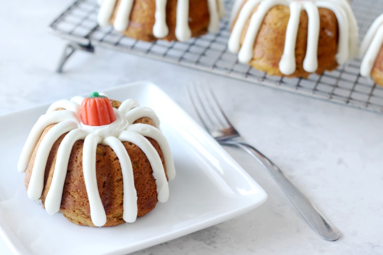 Mini Bundt Cake Recipe - Single Serving Size