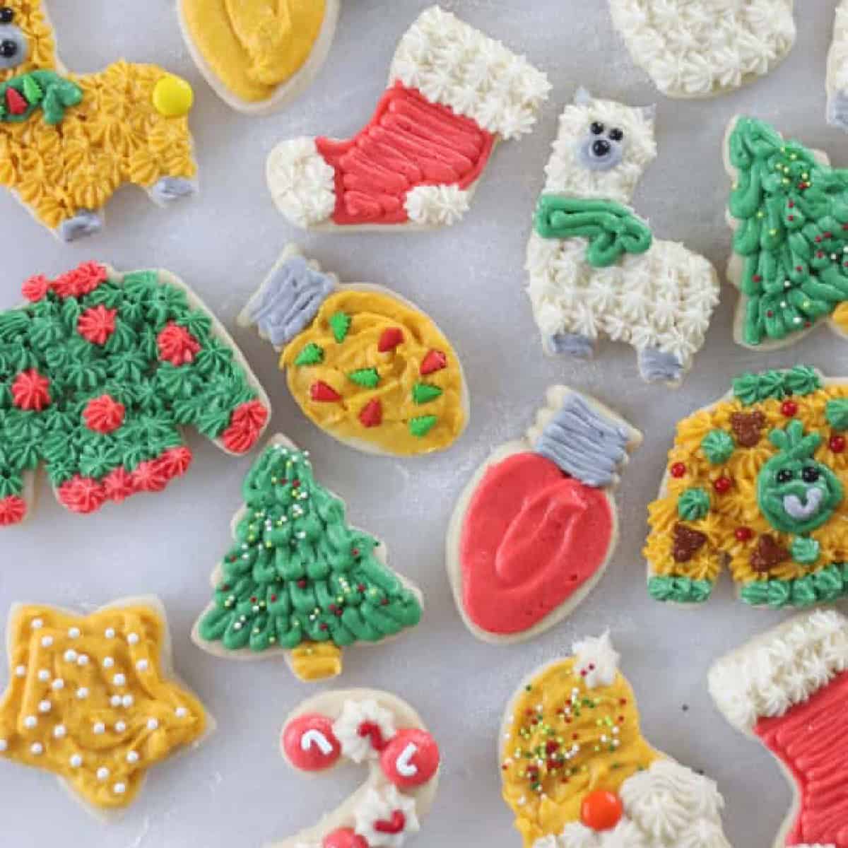 Classic Christmas Sugar Cookies - Gluesticks Blog