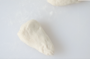 triangle shape of dough