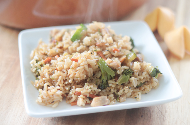 plate of fried rice