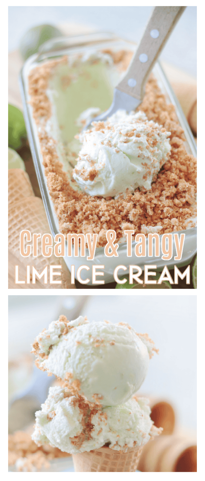 Lime Ice Cream Sweet and Tangy! (Video) Gluesticks Blog