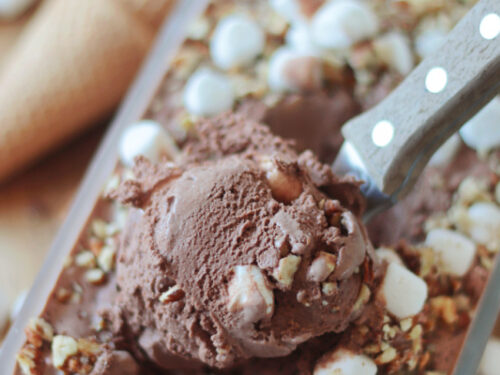 Rocky Road Ice Cream Recipe