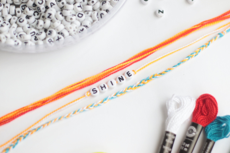 easiest friendship bracelets made out of embroidery thread