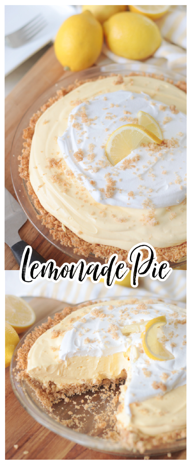 Easy Lemonade Pie Recipe (Video) - Gluesticks Blog