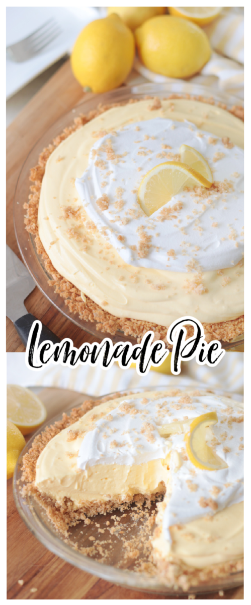 lemonade pie with graham cracker crust
