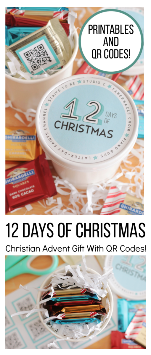 12 Days of Christmas Advent Gift For Christians! (QR Codes