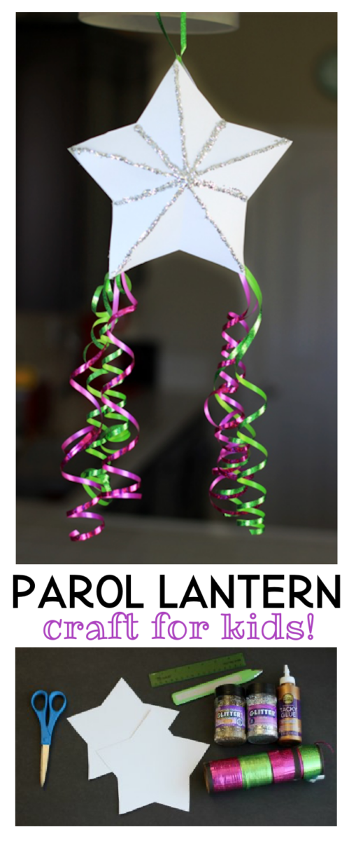 Filipino Parol Lantern Craft For Kids (Free Template) Gluesticks Blog