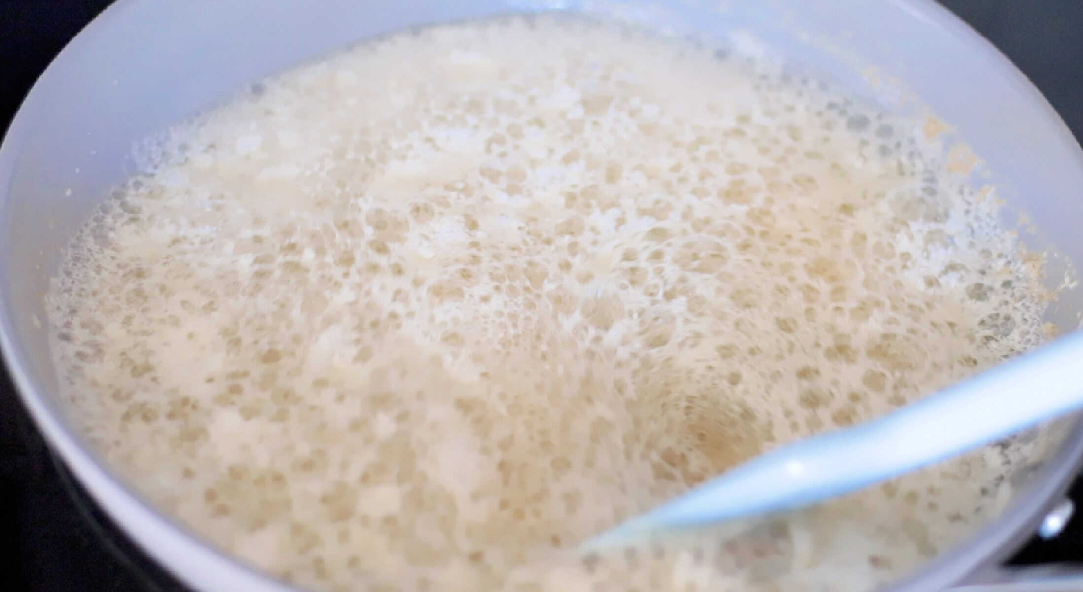 Brown butter in a pan.