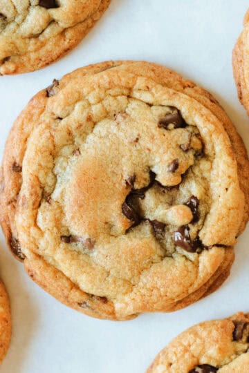 Brown butter chocolate chip cookies.
