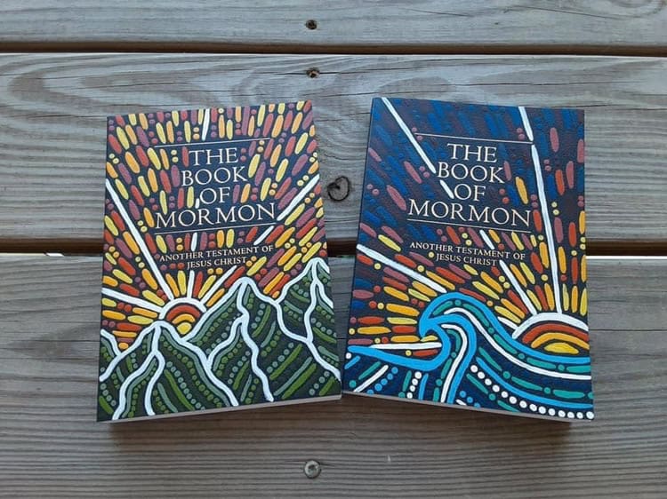 Painted Book Of Mormon YW Activity Gluesticks Blog