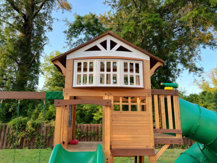 Bristol point cedar swing hot sale set