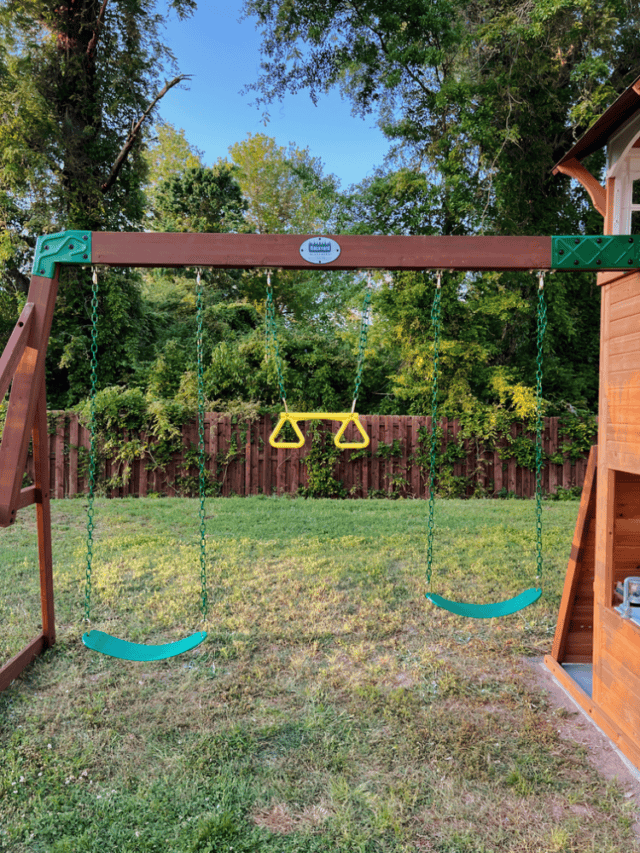 Bristol Point Wooden Swing Set (Video) Gluesticks Blog