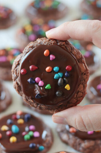 The BEST Cosmic Brownie Cookies (Video) - Gluesticks Blog
