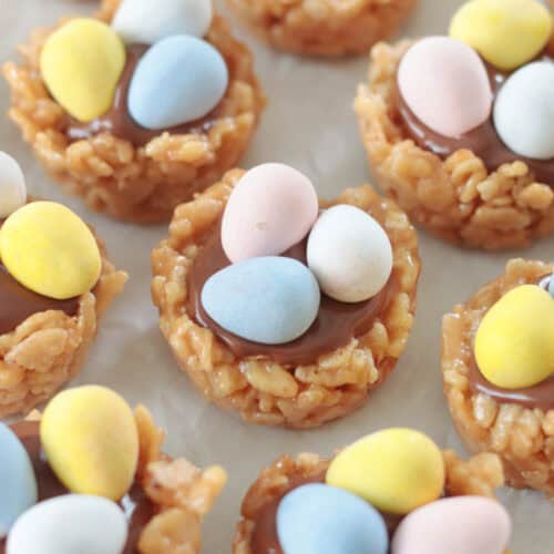 Scotcheroo Bird's Nest Treats For Easter (Video) Gluesticks Blog