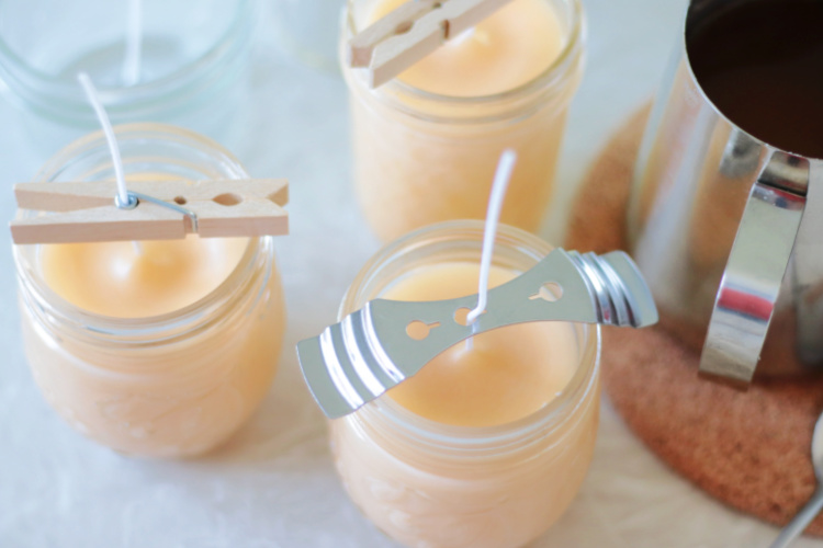 Homemade Beeswax Candles (Video) - Gluesticks Blog