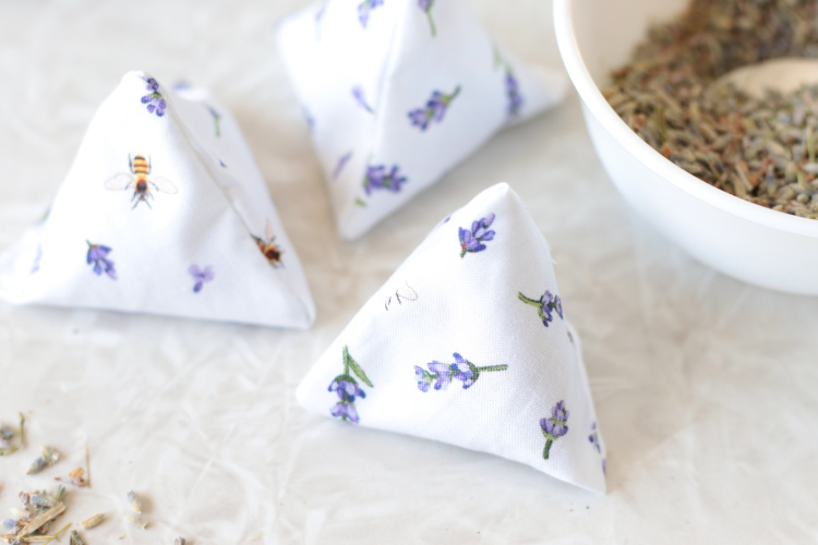 3 lavender sachets