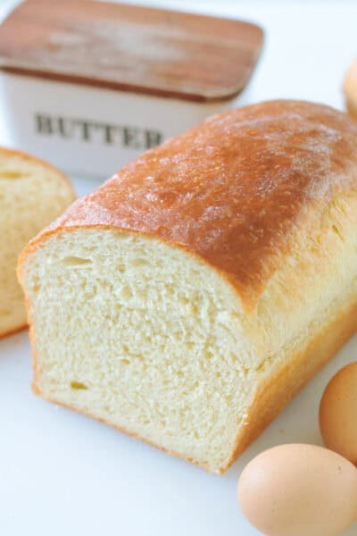 Egg Bread Recipe: 2 Loaves (Video) - Gluesticks Blog