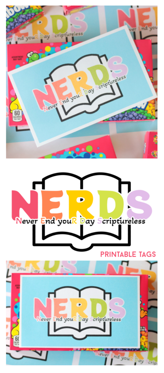 nerds candy scripture printable