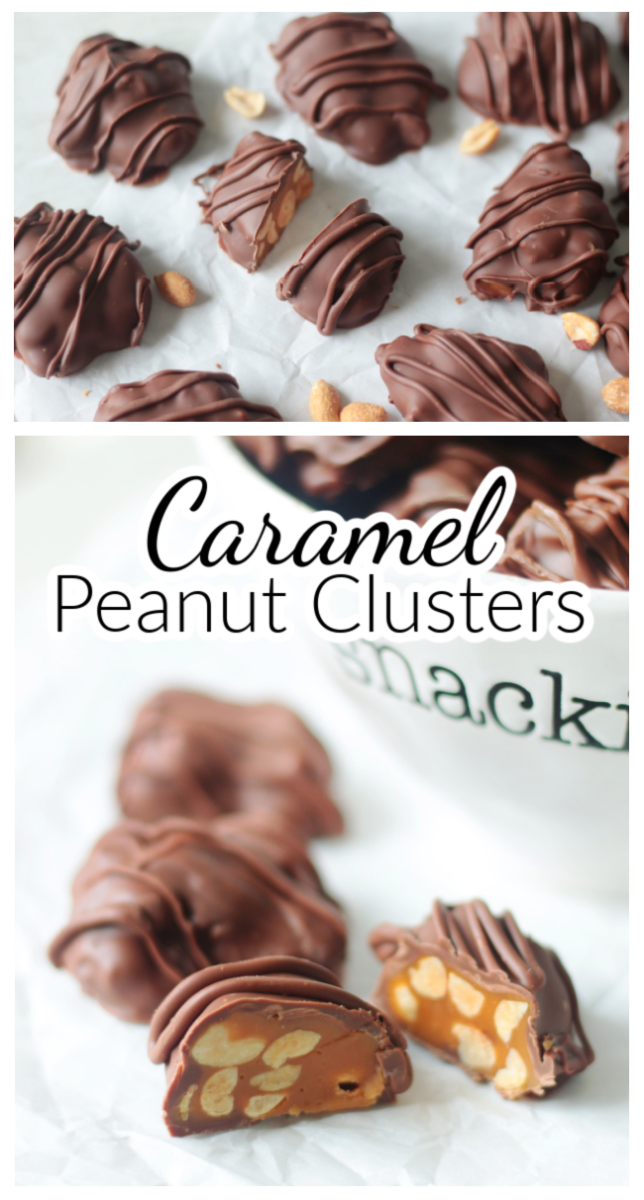 caramel peanut clusters