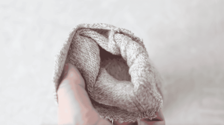 sock filled with rice