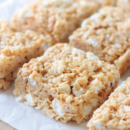 Fluffernutter Rice Krispies Treats (Video) - Gluesticks Blog