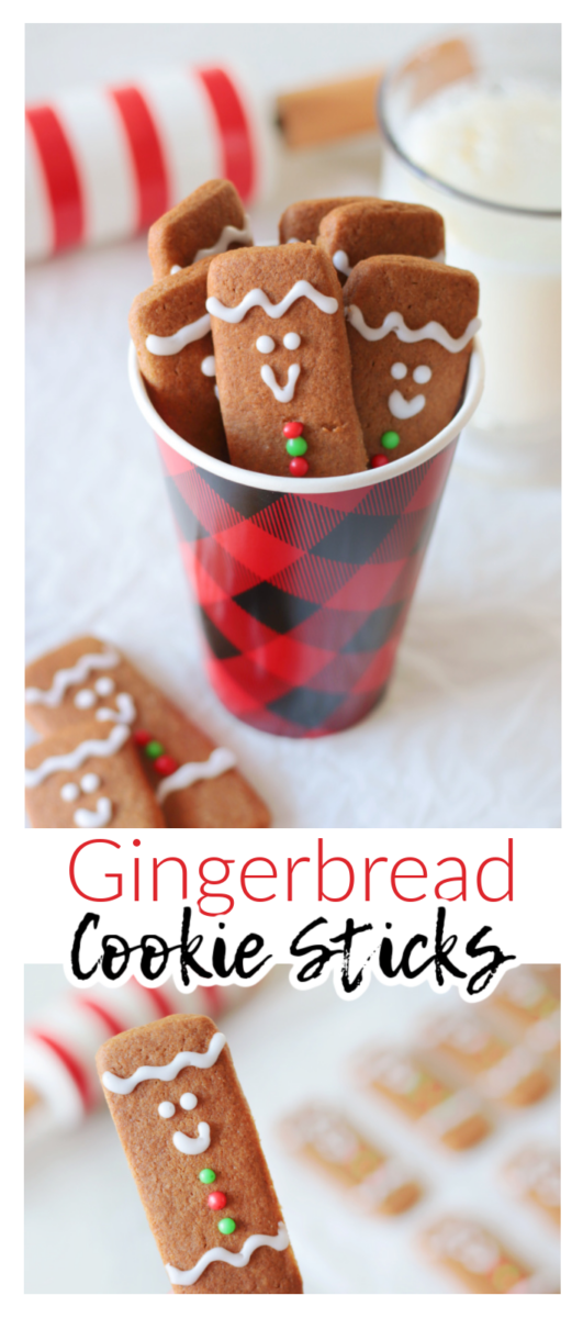 gingerbread cookie sticks