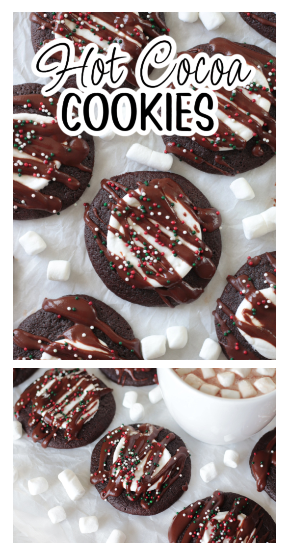 hot cocoa cookies