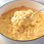 spoonful of macaroni and cheese