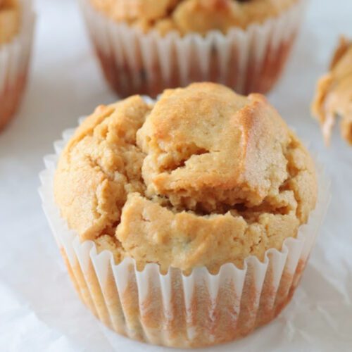 Peanut Butter Muffins (+ Video) - Gluesticks Blog
