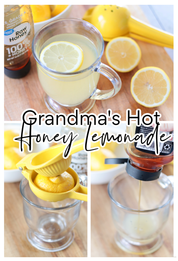 hot honey lemonade