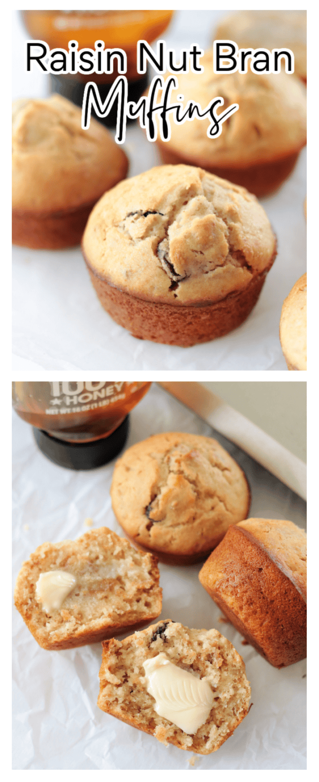 Raisin And Nut Bran Muffins