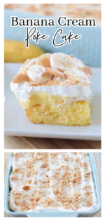 Banana Cream Poke Cake (+ Video) - Gluesticks Blog