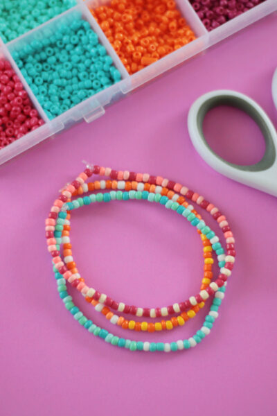 DIY Stretchy Morse Code Bracelets (+ Video) - Gluesticks Blog