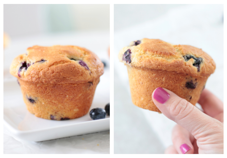 jumbo bakery-style blueberry muffins