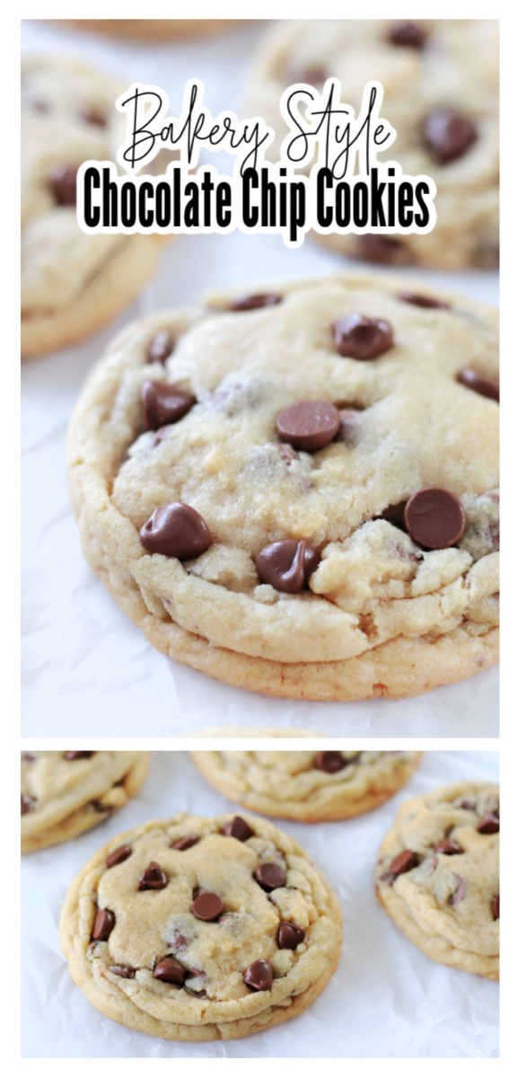 bakery style chocolate chips cookies