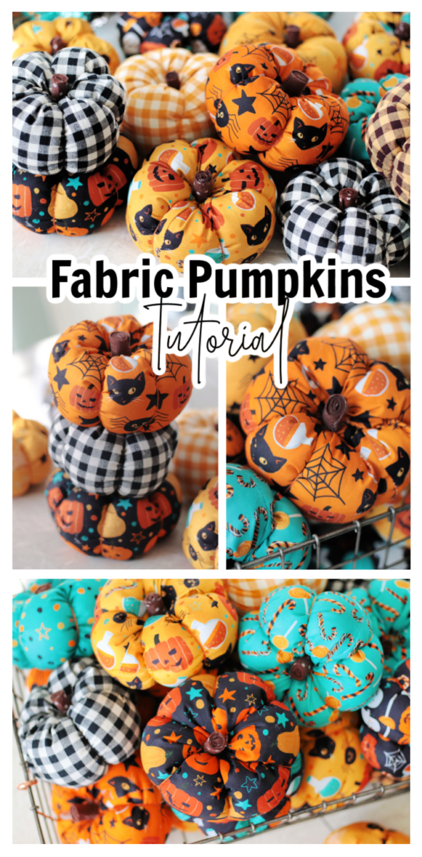 easy fabric pumpkins