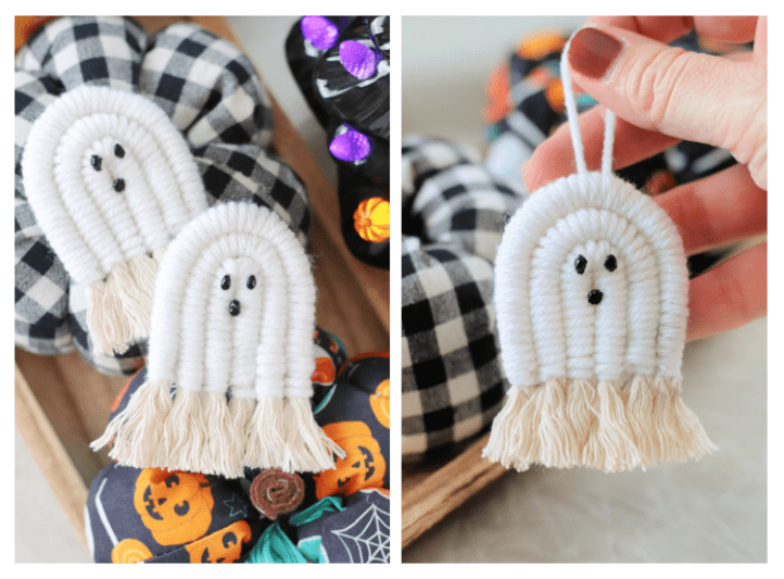 Easy Macrame Ghosts (+ Video) - Gluesticks Blog