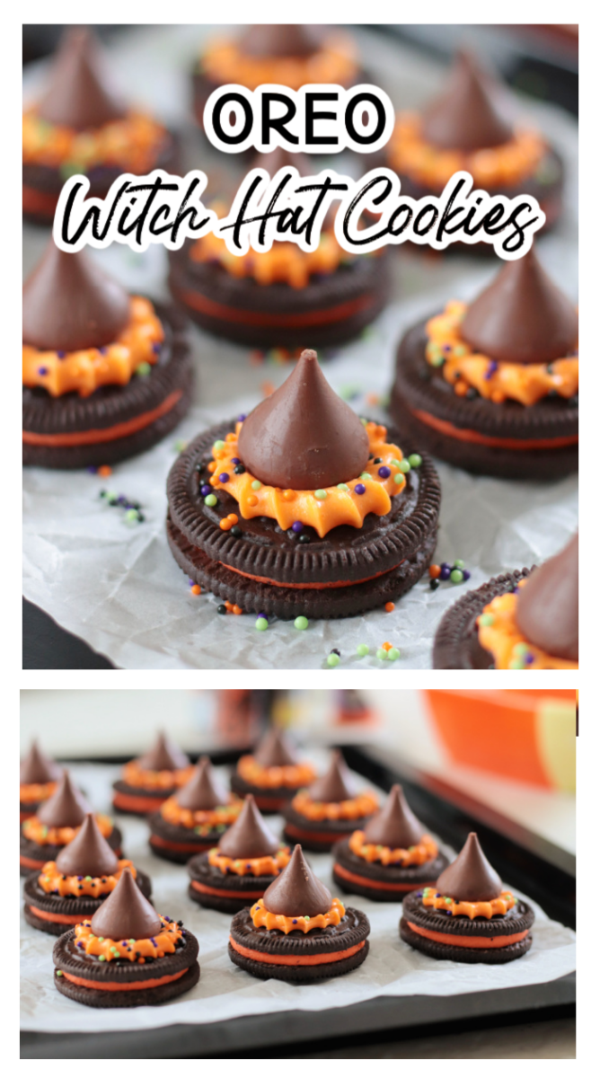 oreo witch hat cookies