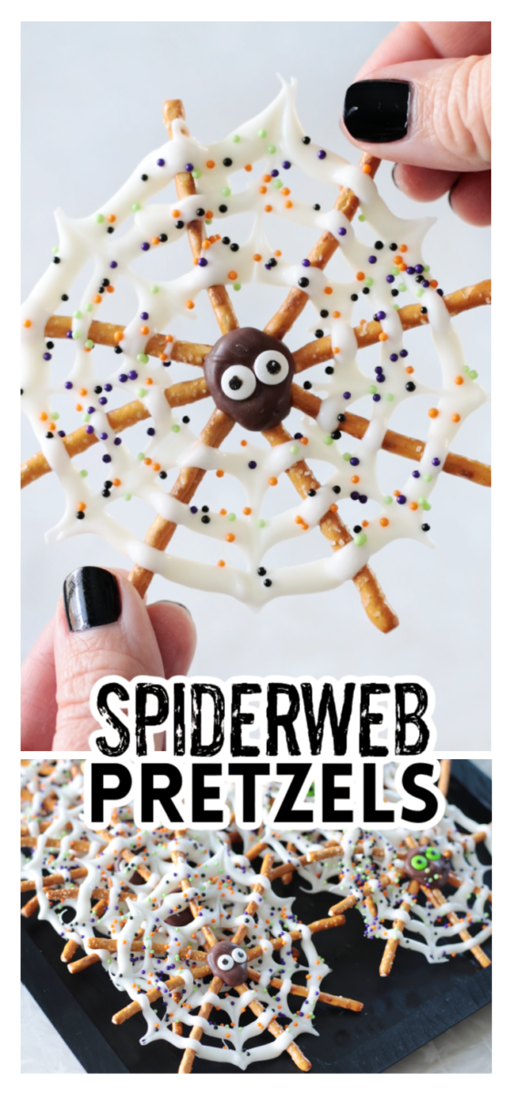 spiderweb pretzels