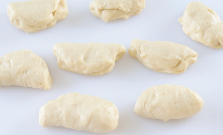 roll dough on cutting board