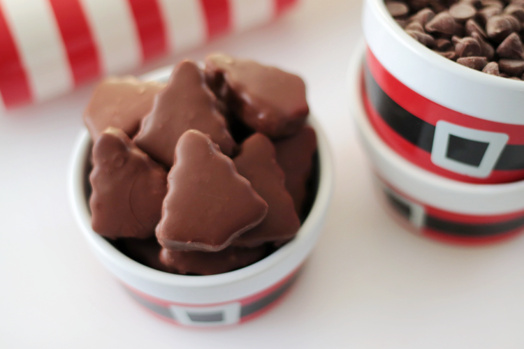 copycat reese's trees in bowl