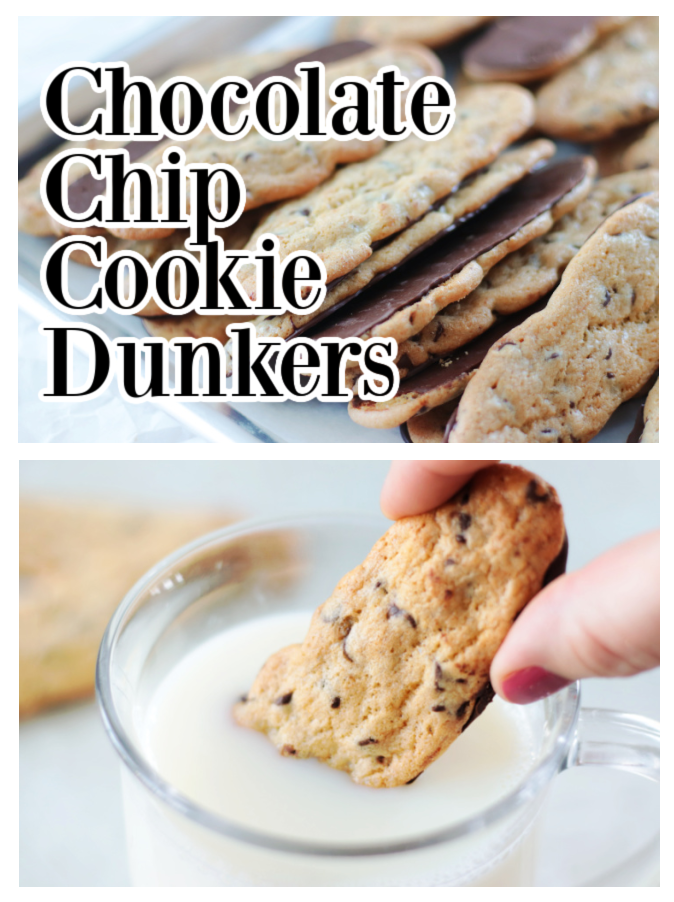 chocolate chip cookie dunkers