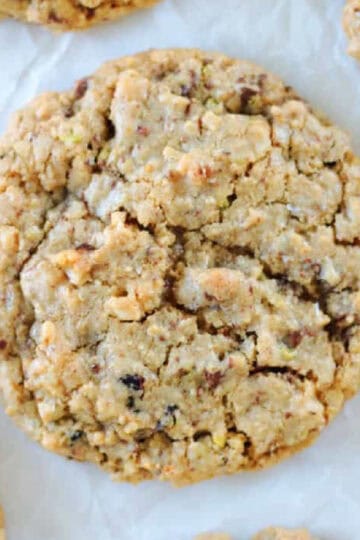 Disney's riviera Resort cookies on parchment paper