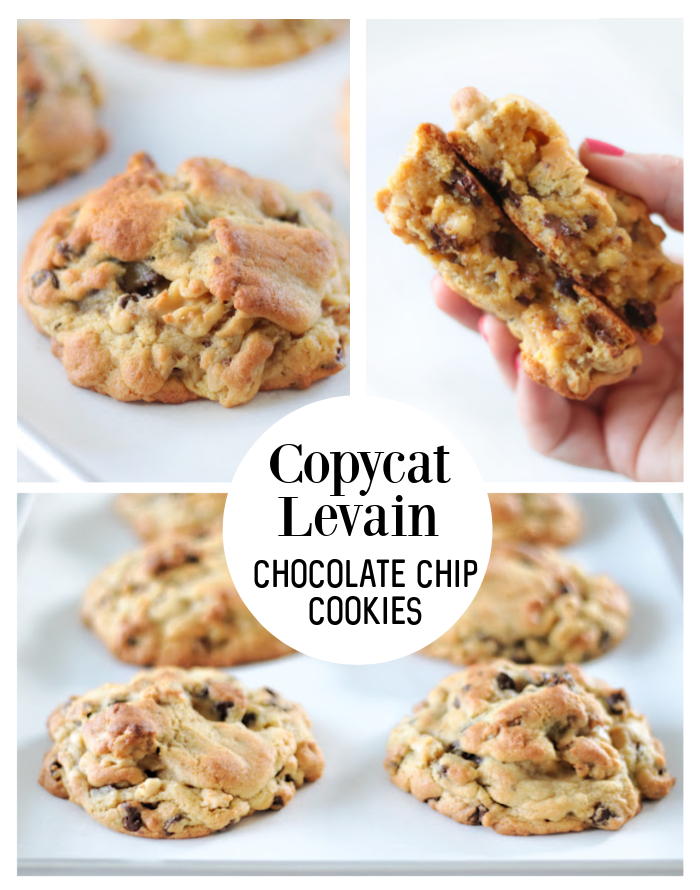copycat levain chocolate chip cookies