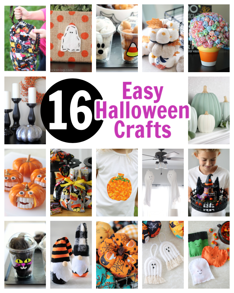 16 Cheap and Easy Halloween Crafts to Make